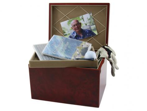 Autumn Leaves Memory Chest